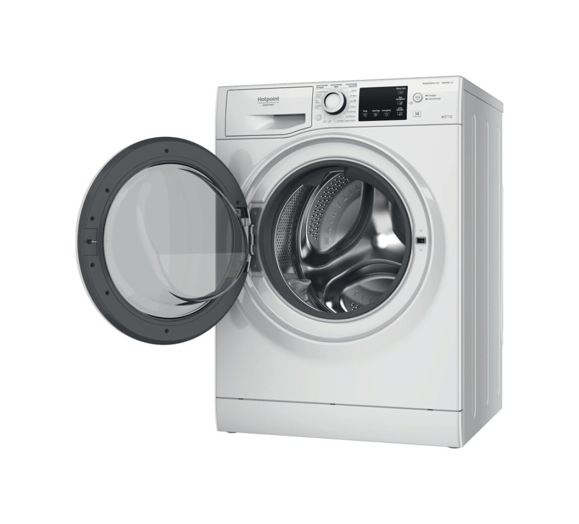 Hotpoint Ariston NDB 10736 WA IT Lavasciuga cm. 60 - lavaggio 10 kg - asciugatura 7 kg - bianco