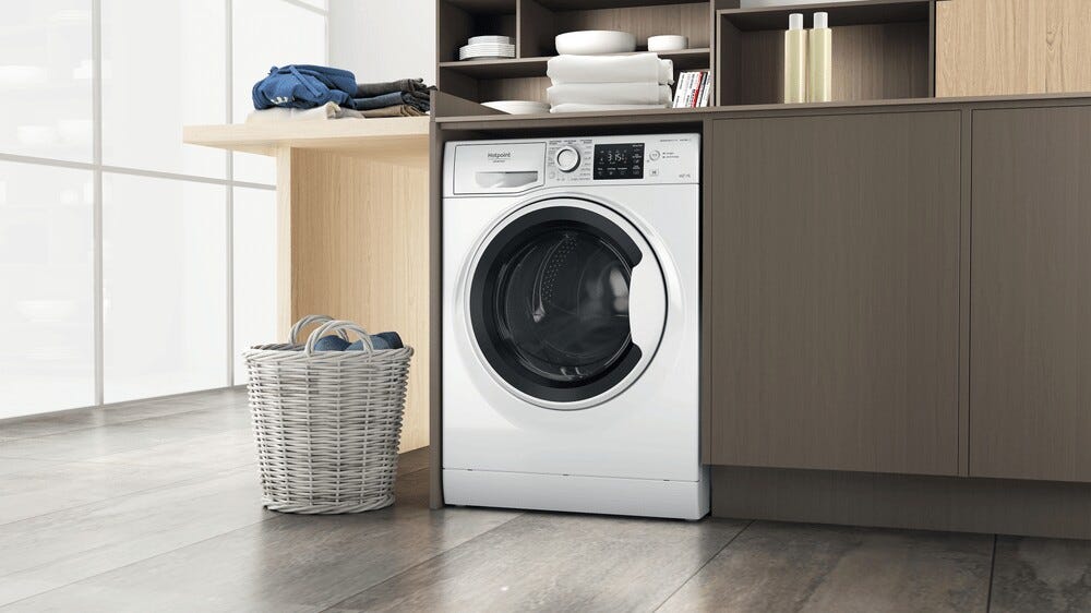 Hotpoint Ariston NDB 10736 WA IT Lavasciuga cm. 60 - lavaggio 10 kg - asciugatura 7 kg - bianco