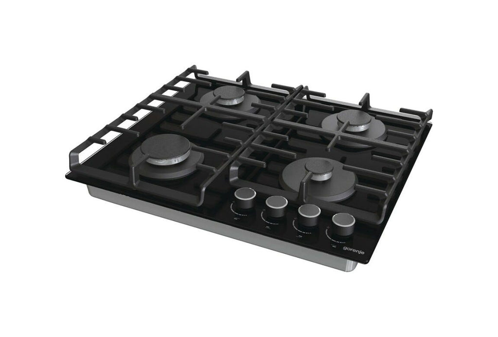 Gorenje GT642AB Piano cottura a gas cm. 60 - nero