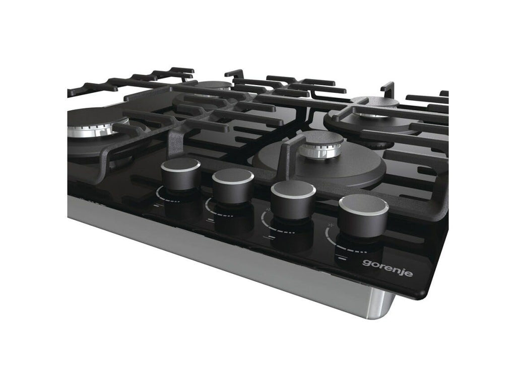 Gorenje GT642AB Piano cottura a gas cm. 60 - nero