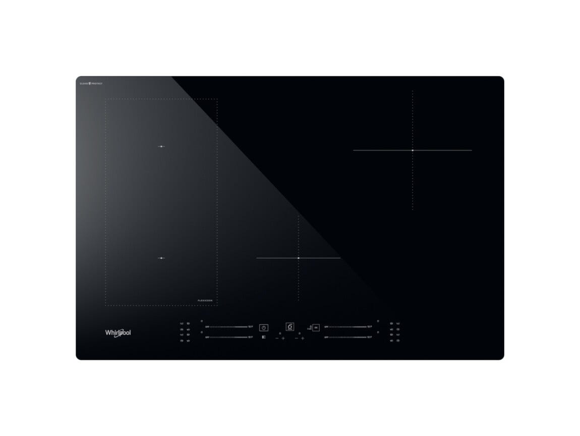 Whirlpool WL S2177 CPNE Piano cottura a induzione cm. 77 - vetroceramica nero