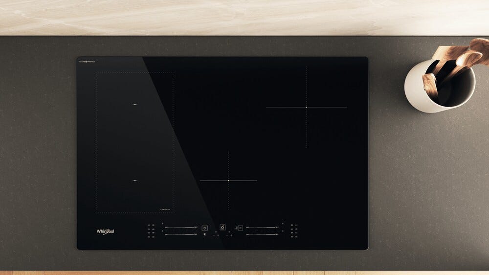 Whirlpool WL S2177 CPNE Piano cottura a induzione cm. 77 - vetroceramica nero