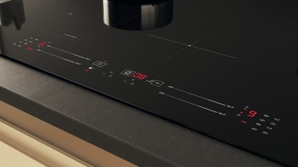 Whirlpool WL S2177 CPNE Piano cottura a induzione cm. 77 - vetroceramica nero