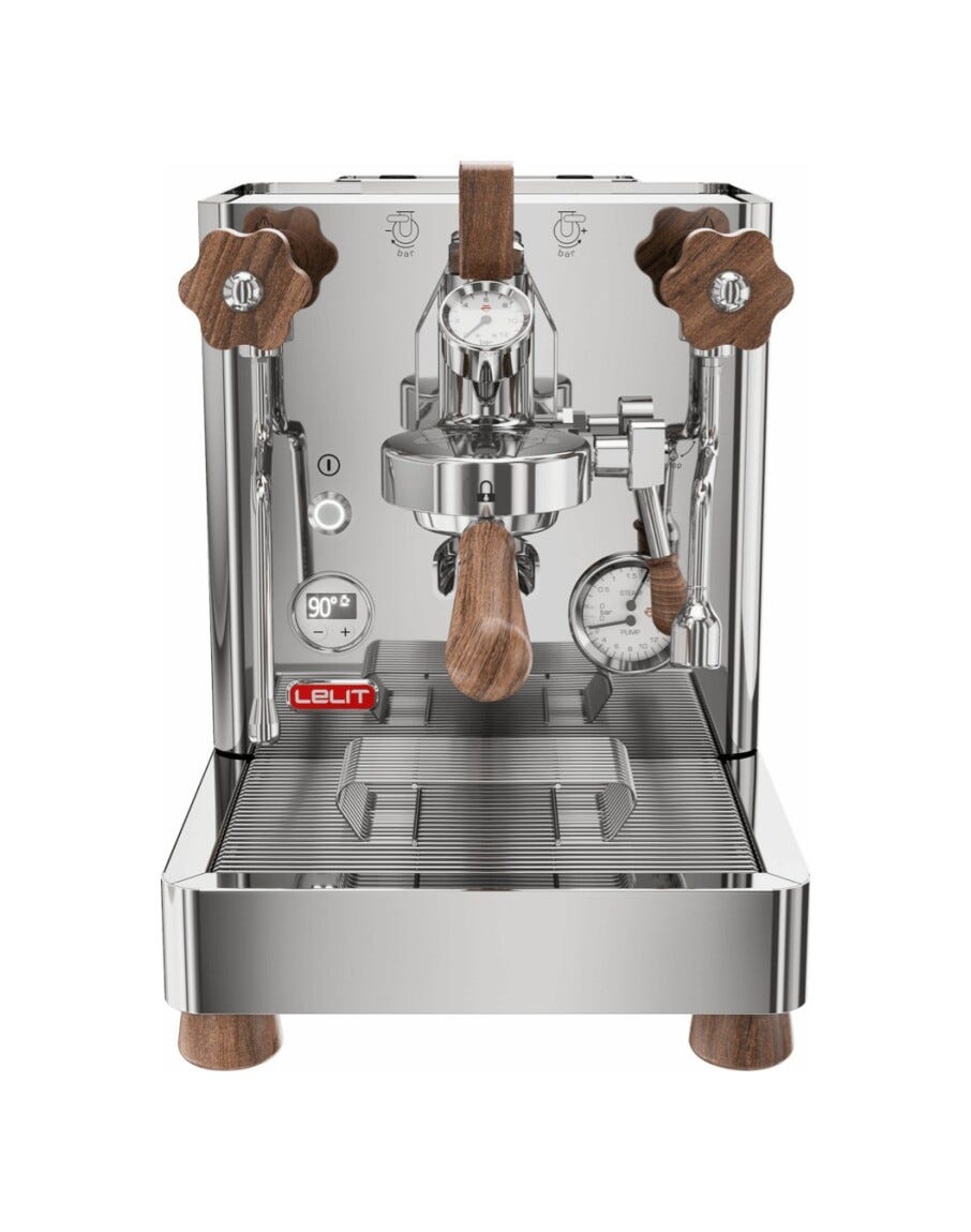 Lelit PL162T-EU bianca Macchina da caffè espresso - inox