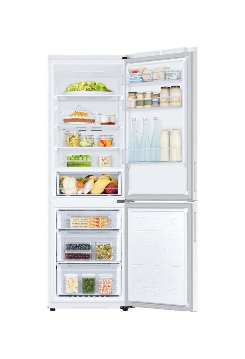 Samsung RB33B610EWW Frigorifero con congelatore a libera installazione - cm. 60 h 185 - lt. 344 - bianco