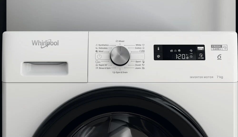 Whirlpool FFS 7259 B EE Lavatrice cm. 60 - capacità 7 kg - bianco