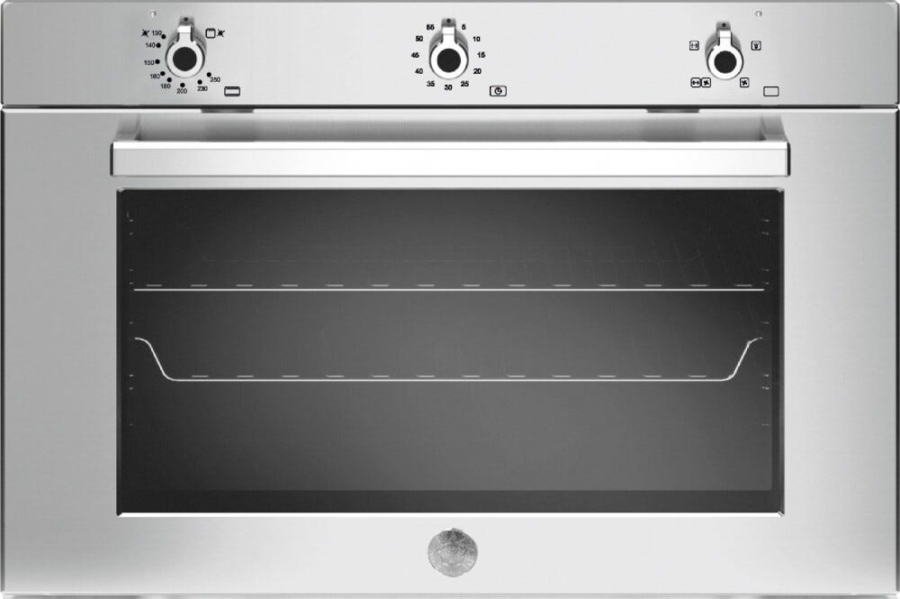 Bertazzoni F905PROGKX Professional Forno a gas cm 90 h 59 - inox