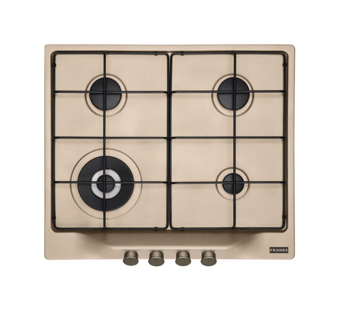 Franke FCH 604 3G TC E Country 600 Piano cottura a gas cm. 60 - avena
