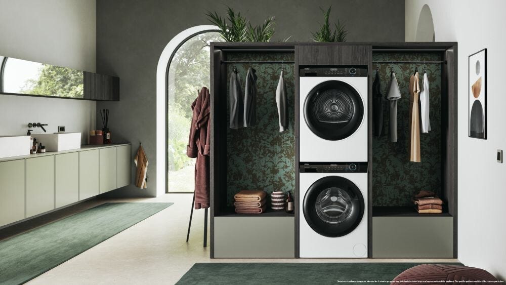 Haier HD90-A2939 I-Pro Serie 3 Asciugatrice cm. 60 - capacità 9 kg. - bianco