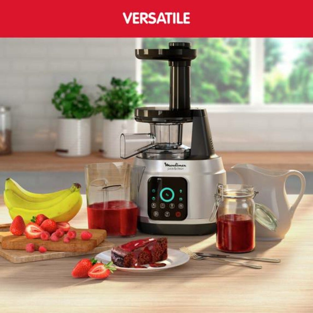 Moulinex ZU420E10 Juice & Clean Estrattore di succo - inox/nero