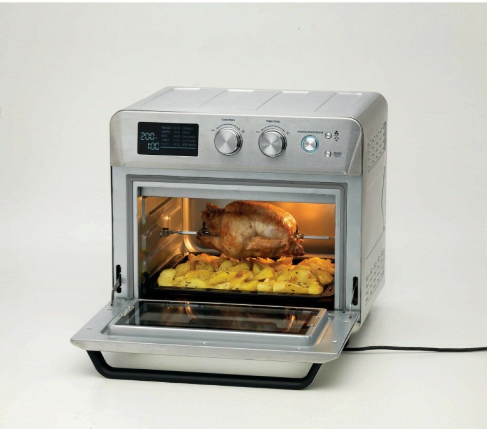 Ariete 4629/11 Friggitrice ad aria + forno - inox