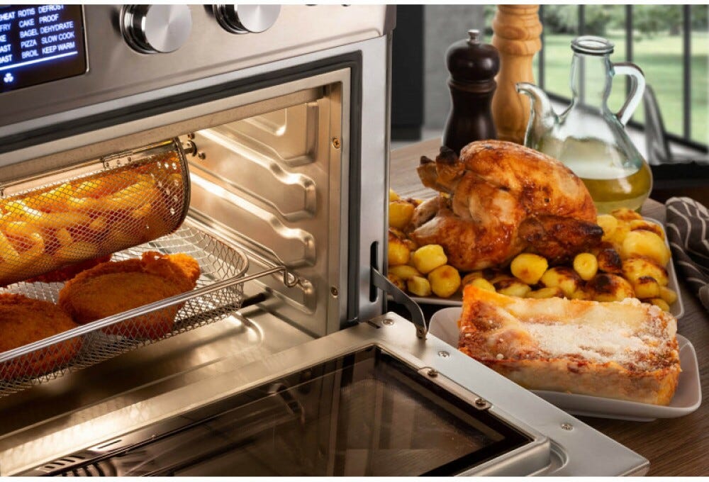 Ariete 4629/11 Friggitrice ad aria + forno - inox