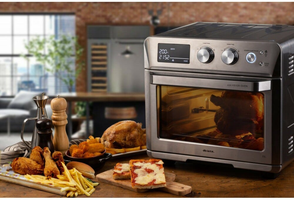 Ariete 4629/11 Friggitrice ad aria + forno - inox