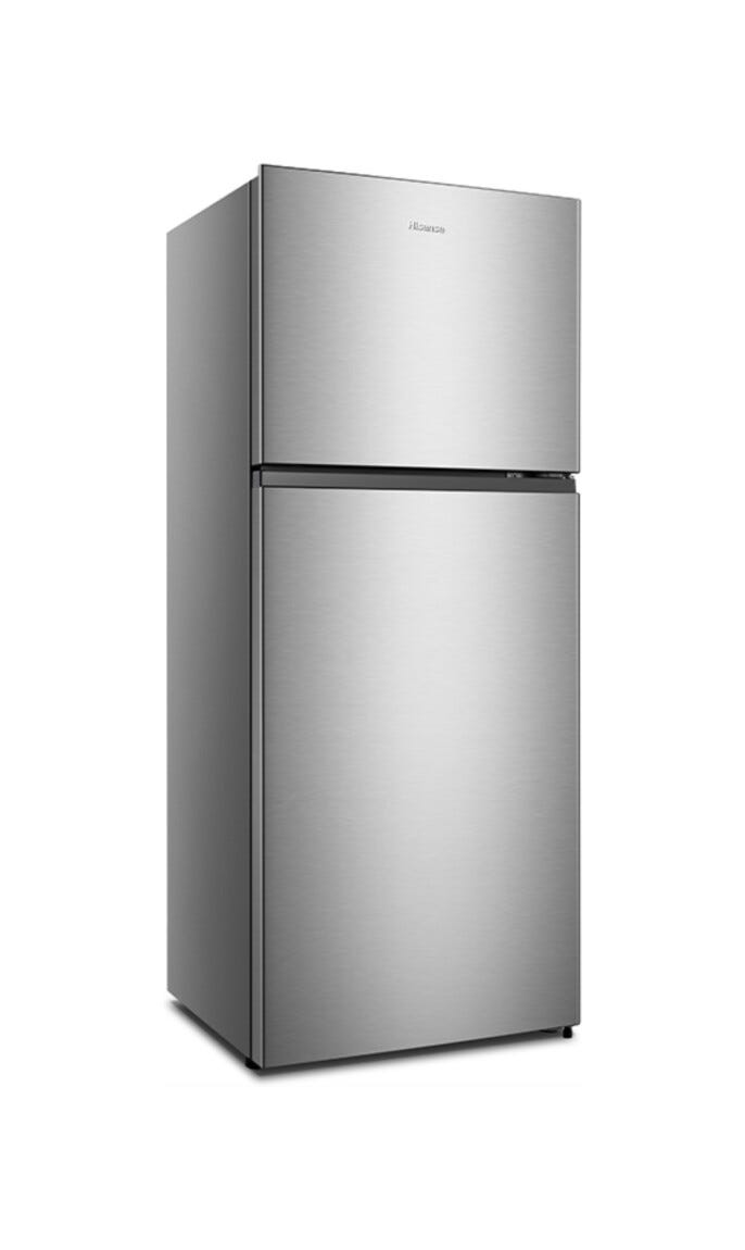 Hisense RT488N4DC2 Frigorifero con congelatore cm. 70 h. 172 - lt. 375 - inox