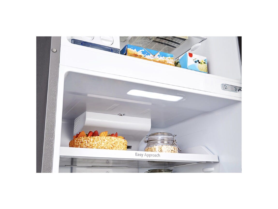 Hisense RT488N4DC2 Frigorifero con congelatore cm. 70 h. 172 - lt. 375 - inox