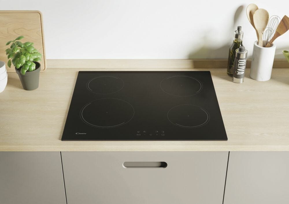 Candy CI642CBB Piano cottura a induzione cm 59 - vetroceramica nero