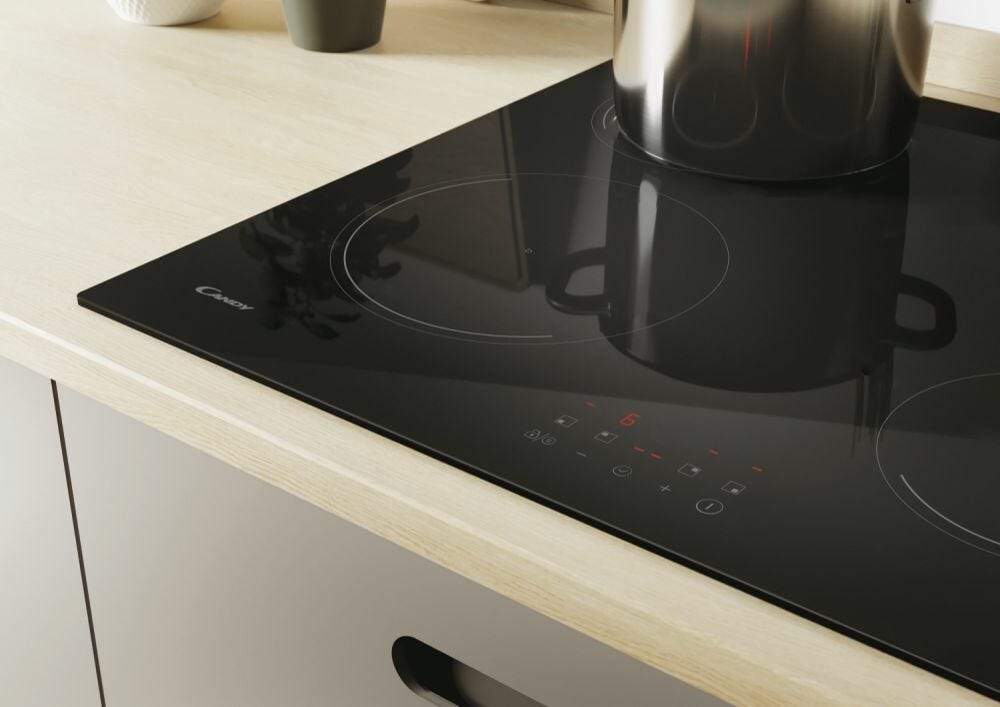 Candy CI642CBB Piano cottura a induzione cm 59 - vetroceramica nero