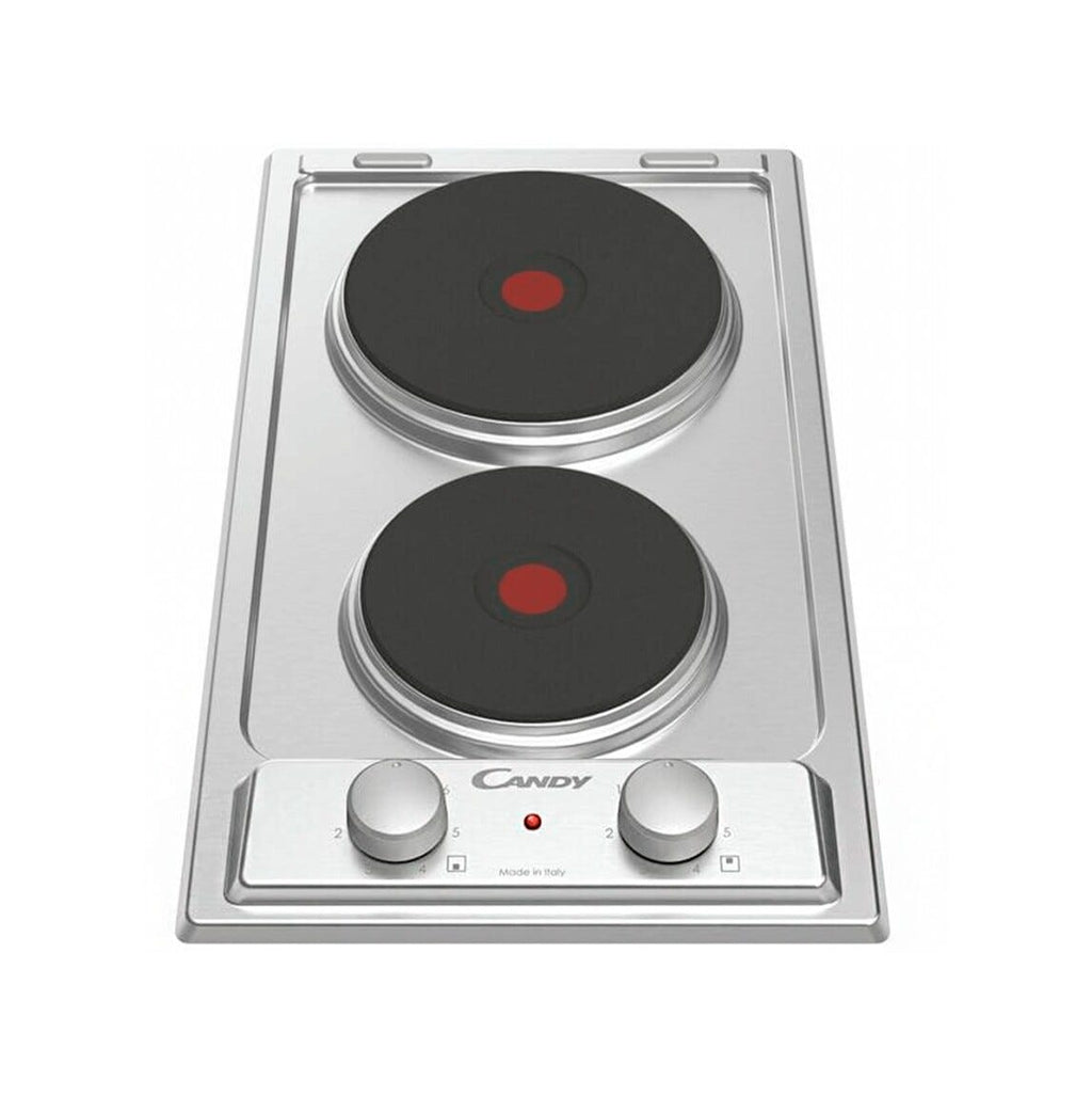 Candy CE32XK DOMINO Piano cottura elettrico cm. 29 - inox