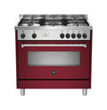 La Germania AMN965EVIT21 Cucina da accosto cm. 90 x 60 - vino 5 fuochi a gas + 1 forno elettrico ventilato