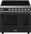 Smeg CPF92IMA Portofino Cucina da accosto cm. 90x60 - 5 zone induzione + 2 forni - antracite