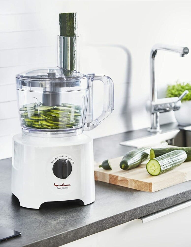 Moulinex FP246110 Robot da cucina multifunzione - 1,4 lt - bianco