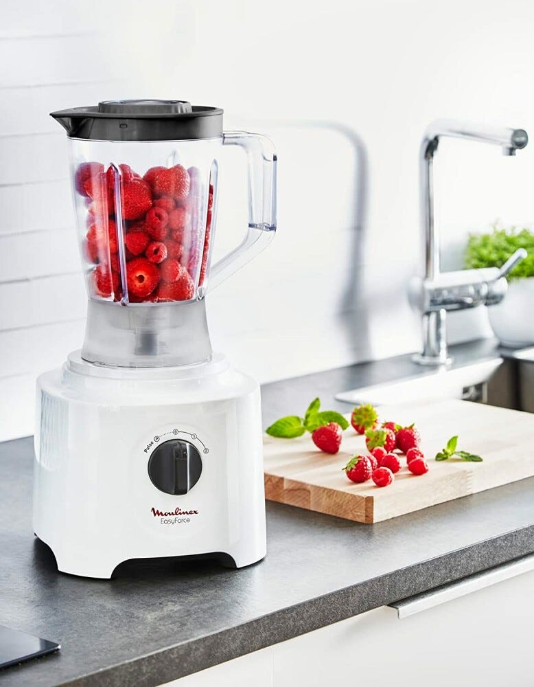 Moulinex FP246110 Robot da cucina multifunzione - 1,4 lt - bianco