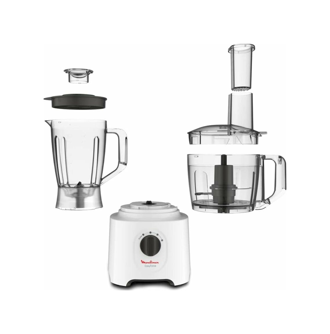 Moulinex FP246110 Robot da cucina multifunzione - 1,4 lt - bianco