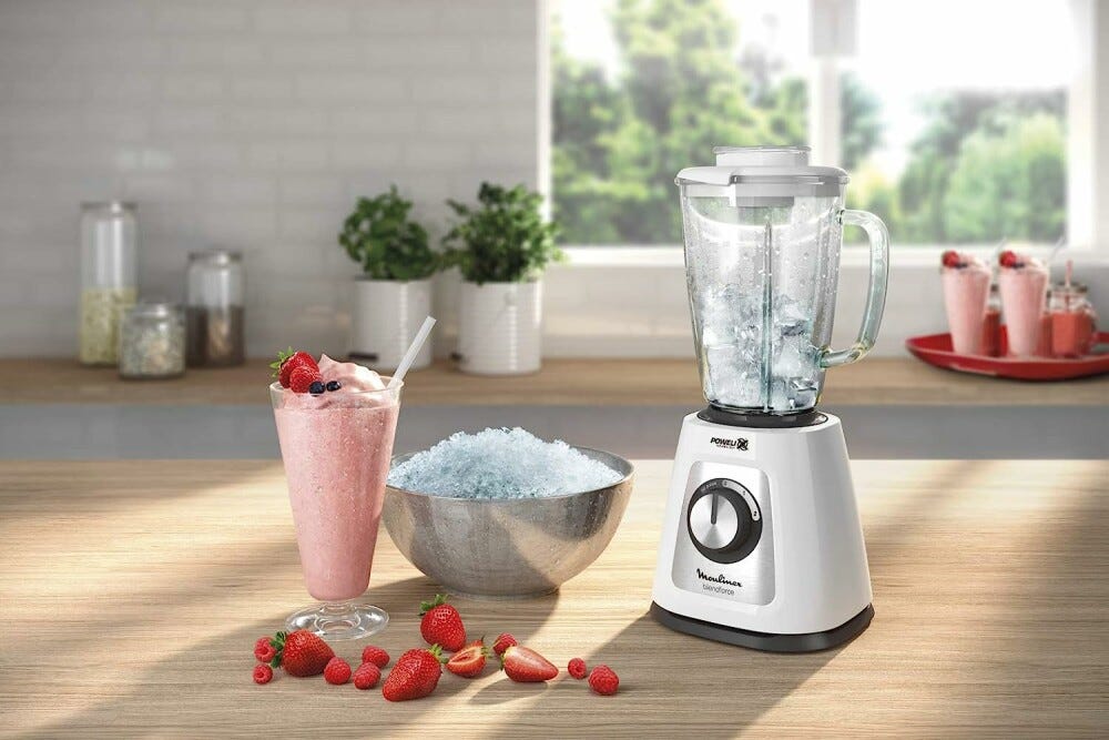 Moulinex LM435110 Blendforce 2 Frullatore 1,75 lt. - bianco