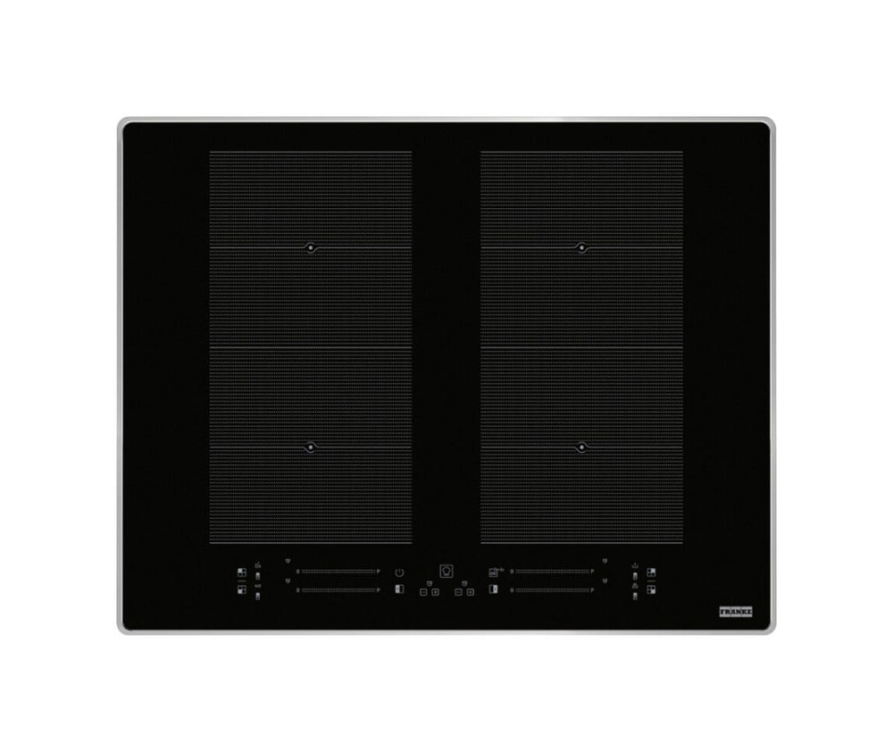 Franke FMA 654 I FP XS Maris Piano cottura a induzione cm. 66 - cristallo nero/cornice inox