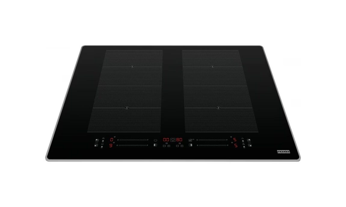 Franke FMA 654 I FP XS Maris Piano cottura a induzione cm. 66 - cristallo nero/cornice inox