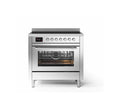 ILVE P36W Professional Plus Cucina da accosto cm 91 configurabile con forno pirolitico e cassetto riscaldato - inox o colorato