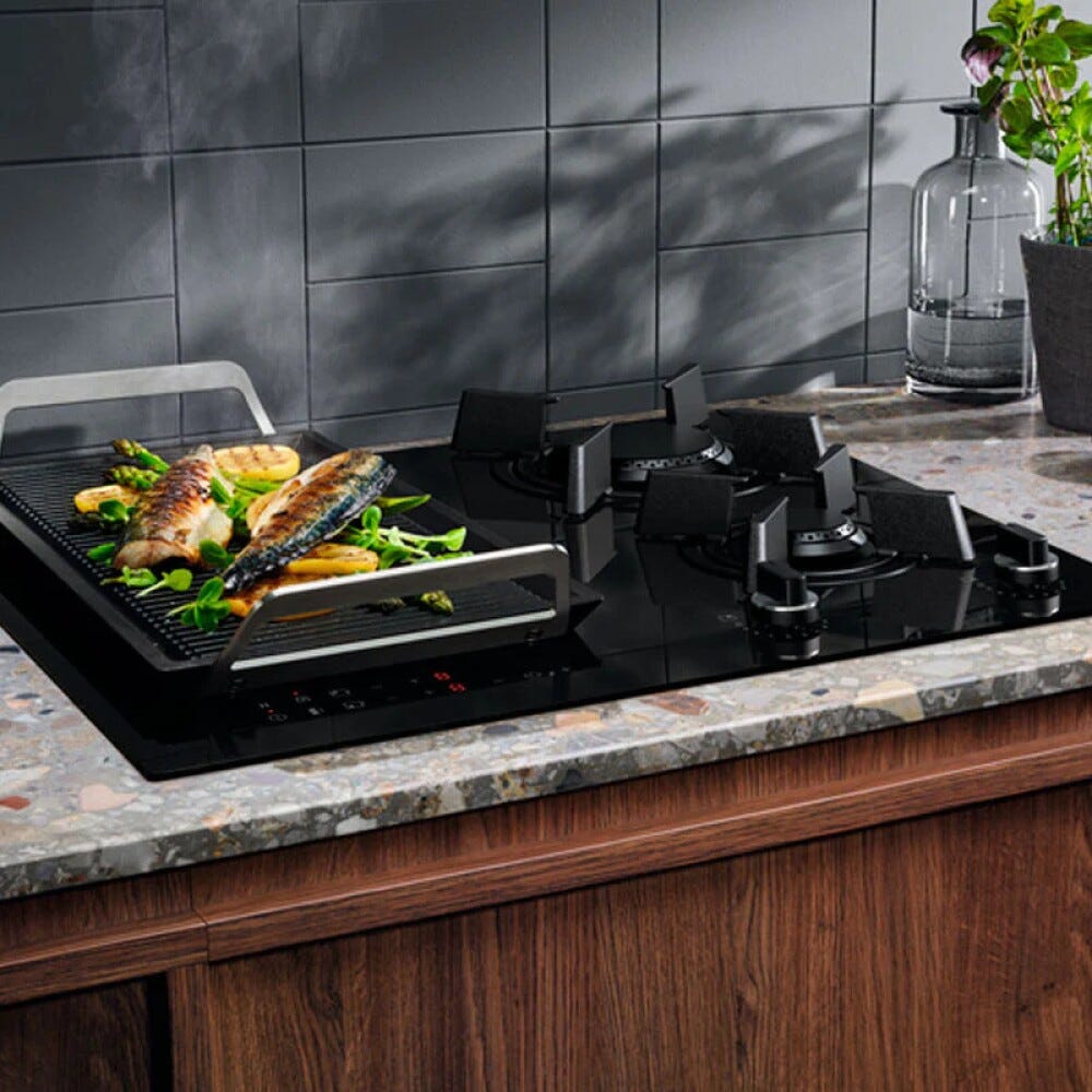 Electrolux KDI641723K Piano cottura misto cm. 60 - vetroceramica nero
