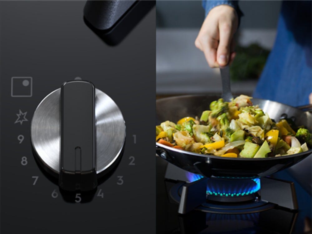 Electrolux KDI951723K Piano cottura misto cm. 90 - vetroceramica nero