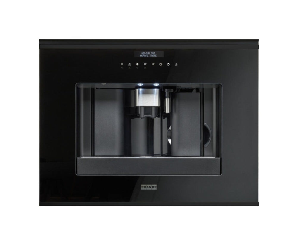 Franke FMY 45 CM BK Mythos Macchina caffè incasso cm. 60 - black steel