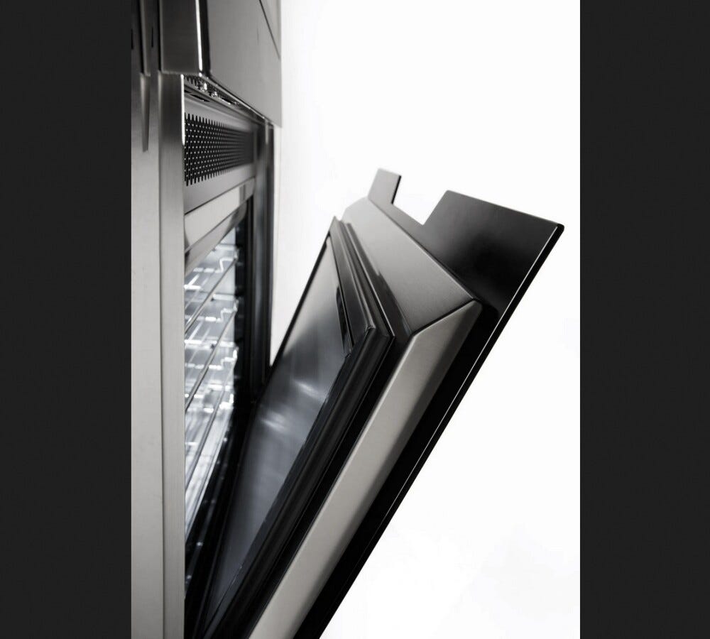 Coldline W60N LIFE Abbattitore di temperatura da incasso cm. 60 h. 60 - vetro nero