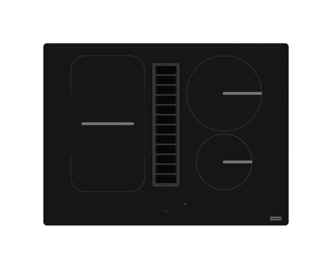 Franke FSM 709 HI Smart 2Gether Piano cottura induzione cm. 70 con cappa integrata da 630 m³/h - cristallo nero