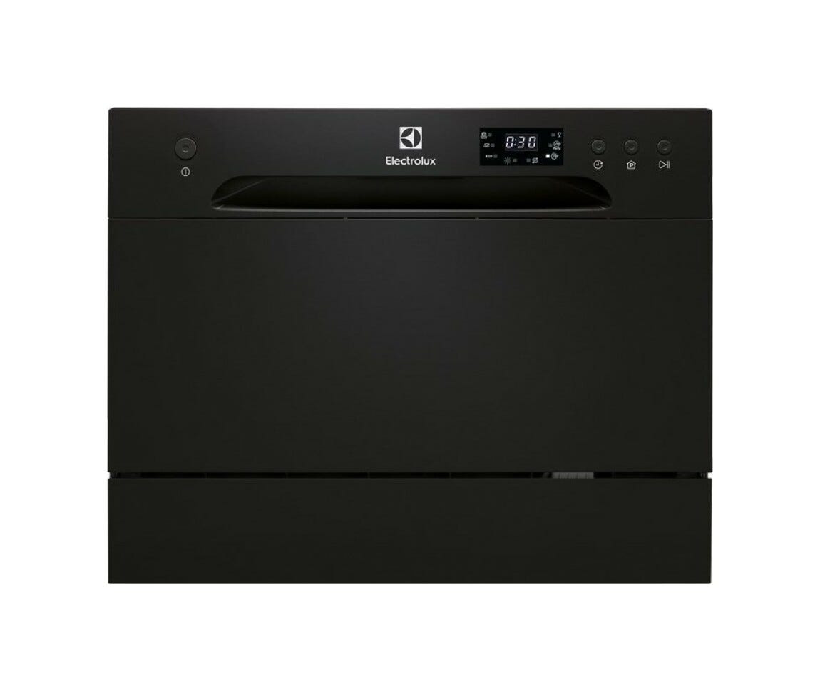 Electrolux ESF2400 OK Lavastoviglie compatta 6 coperti, 6 programmi, classe F, colore nero