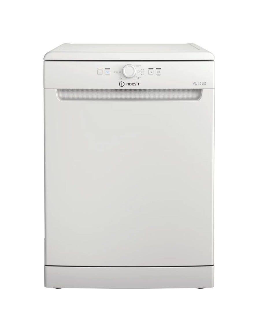 Indesit D2FHK26 Lavastoviglie a libera installazione cm. 60 - 14 coperti - bianco