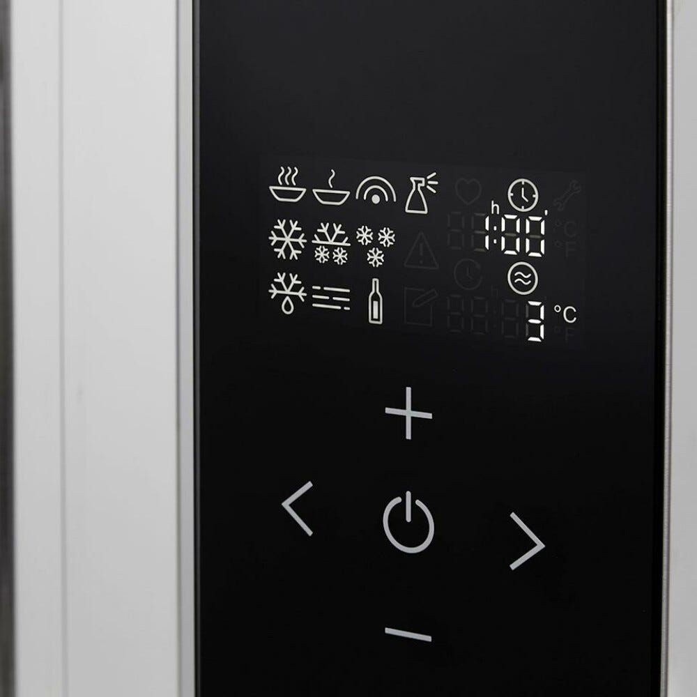 Irinox Fresco Élite Abbattitore di temperatura cm. 56 h. 38 - vetro dark grey