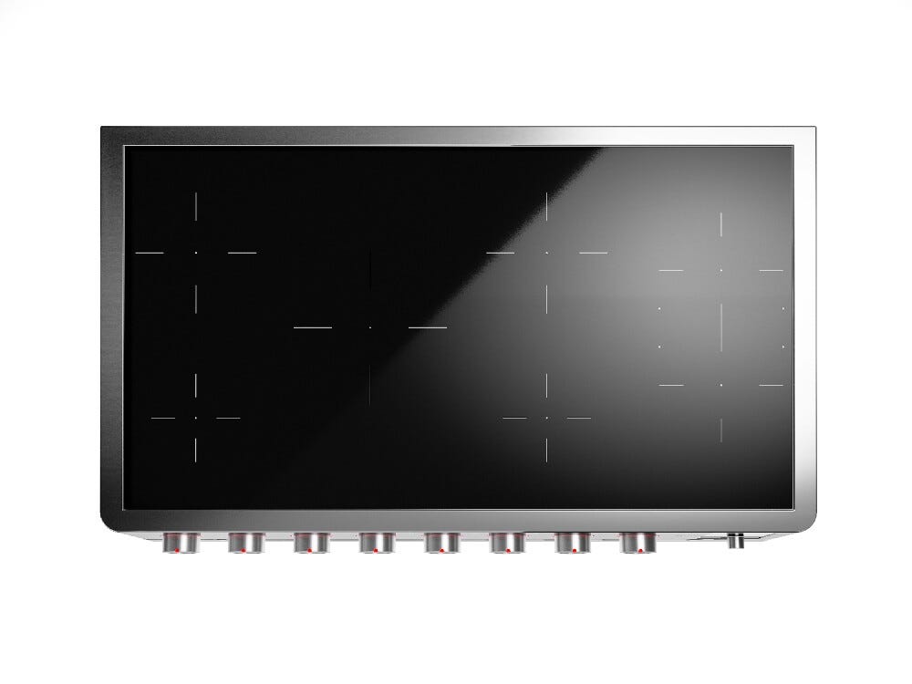 ILVE PM12-MK Panoramagic Cucina da accosto cm 120 con piano a induzione - nero opaco