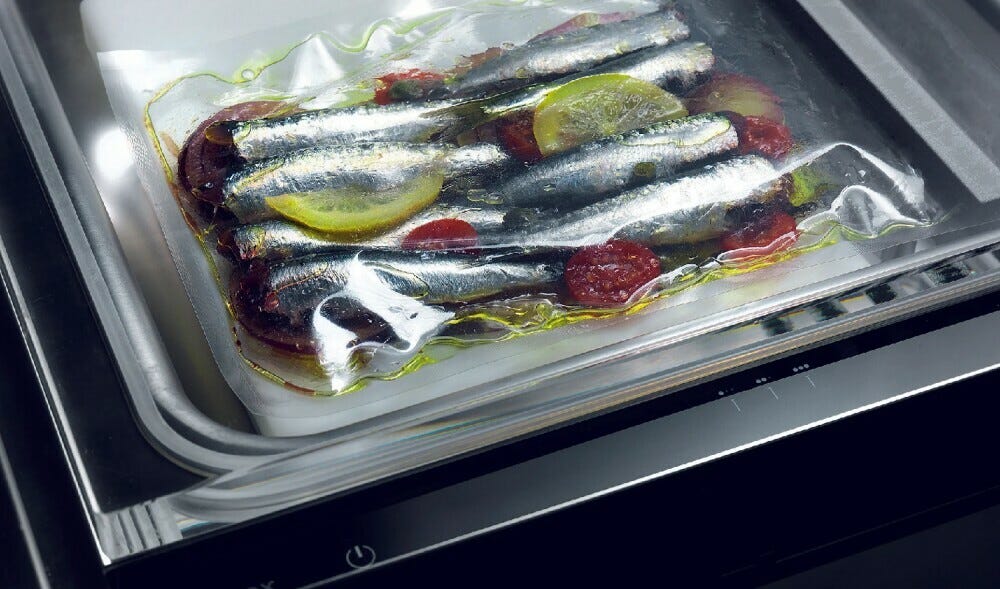 Irinox Zero 15 Cassetto per sottovuoto a campana cm. 60 h. 14 - inox