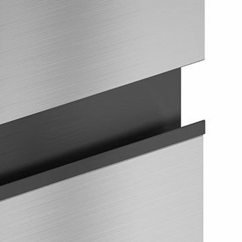 Irinox Zero 45 Cassetto per sottovuoto a campana cm. 60 h. 45 - inox - maniglia nero opaco