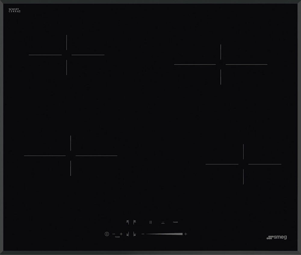 Smeg SE464TB Universale Piano cottura a induzione cm. 60 - vetroceramica nero