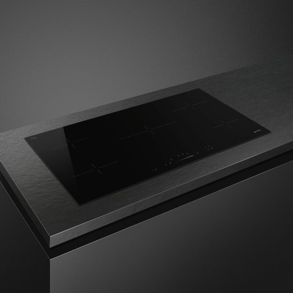 Smeg SE495ETD Universale Piano cottura elettrico cm. 90 - vetroceramica nero