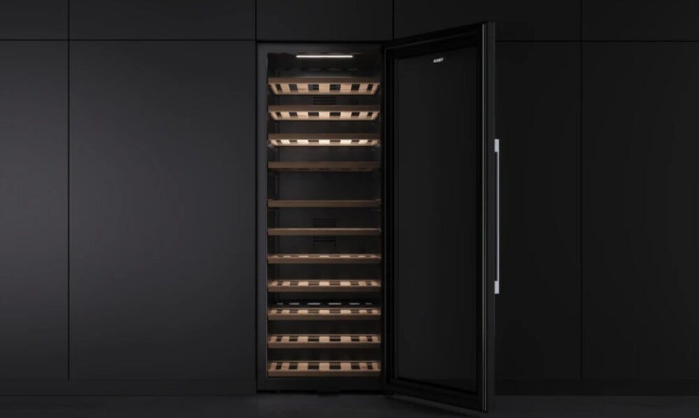 Teka RVF 10051 GBK Cantina vino cm. 48 - 51 bottiglie - nero