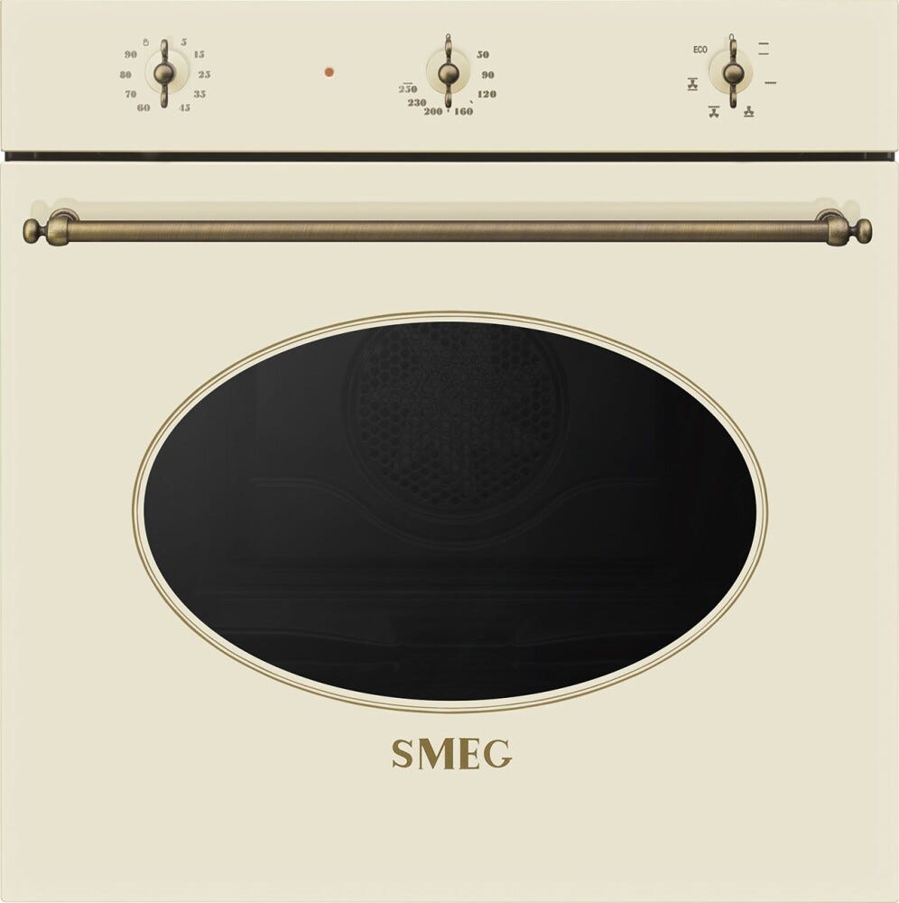 Smeg SF68M3VPOGL Coloniale Forno elettrico multifunzione cm. 60 - panna