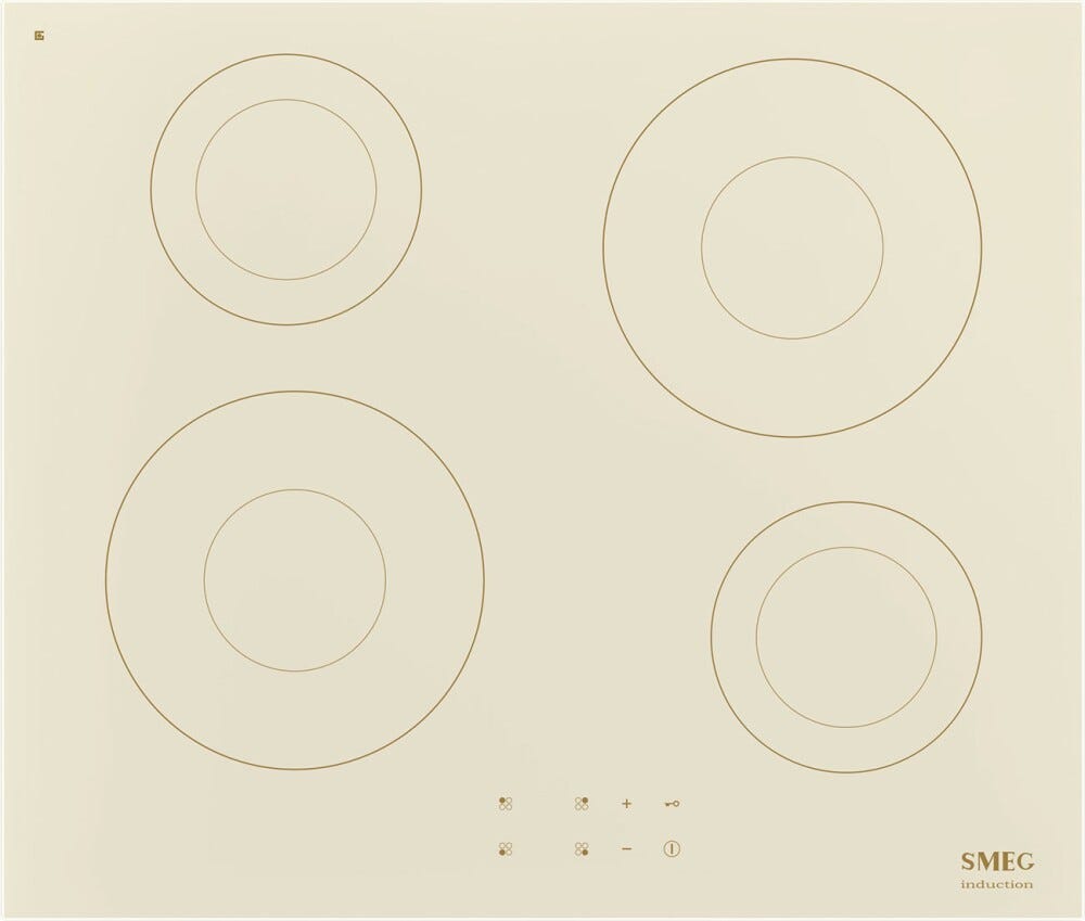 Smeg SI2641DP Universale Piano cottura a induzione cm. 60 - vetroceramica panna
