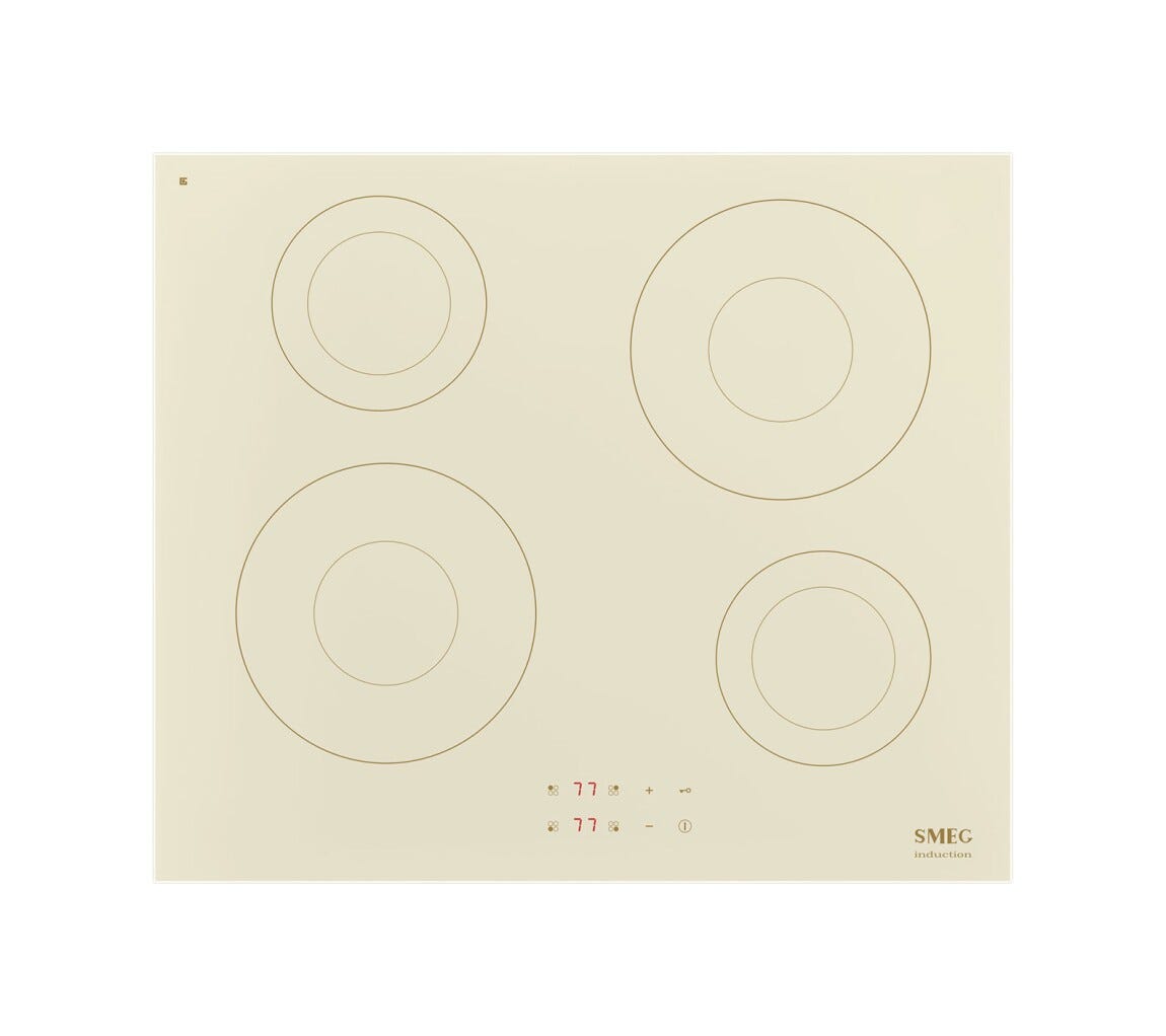 Smeg SI2641DP Universale Piano cottura a induzione cm. 60 - vetroceramica panna