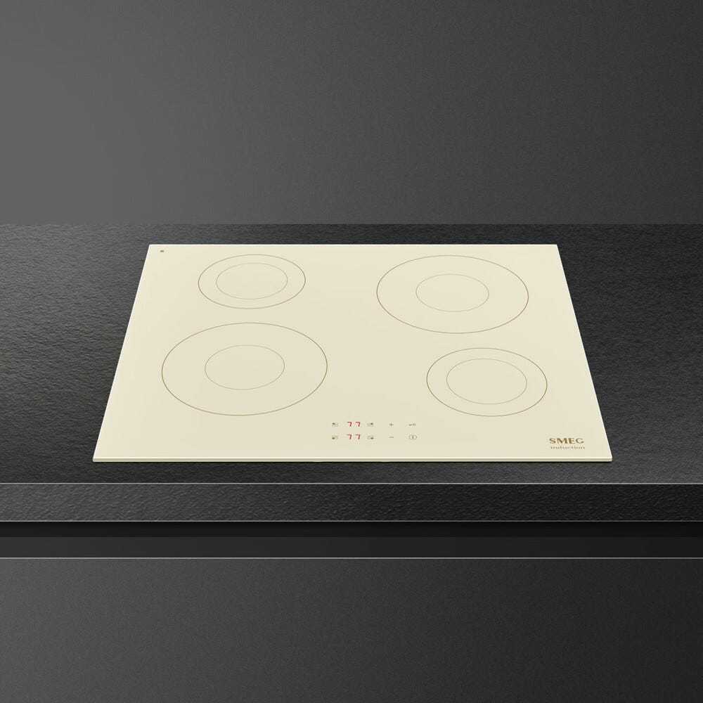 Smeg SI2641DP Universale Piano cottura a induzione cm. 60 - vetroceramica panna