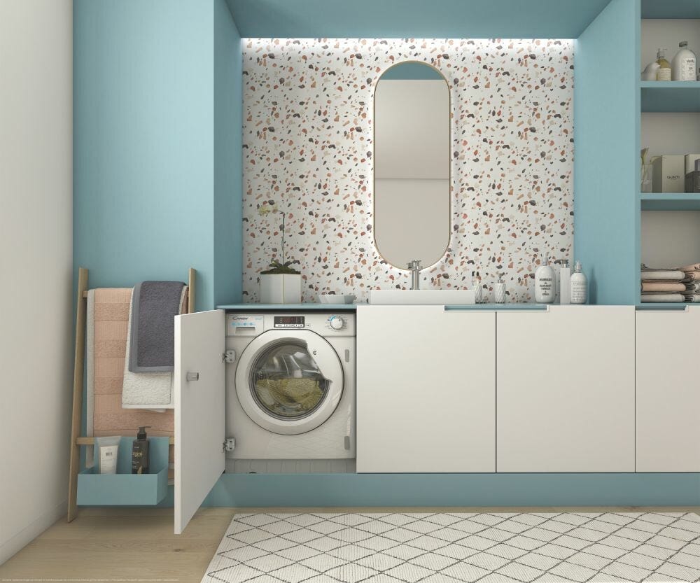 Candy CBW 27D1E-S Smart Lavatrice da incasso cm. 60 - capacità 7 kg - bianco